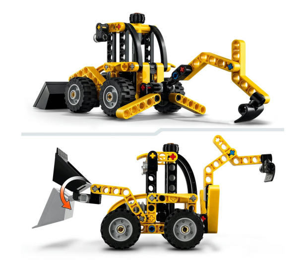 LEGO Technic 42197 Koparko-ładowarka - 1284087 - zdjęcie 5